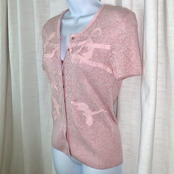 NWOT-kimchi & blue Laser Cut/Hand Stitch Cardigan! - Picture 3 of 7